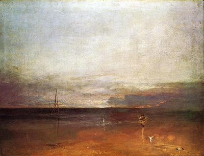 Rocky Bay with Figures William Turner